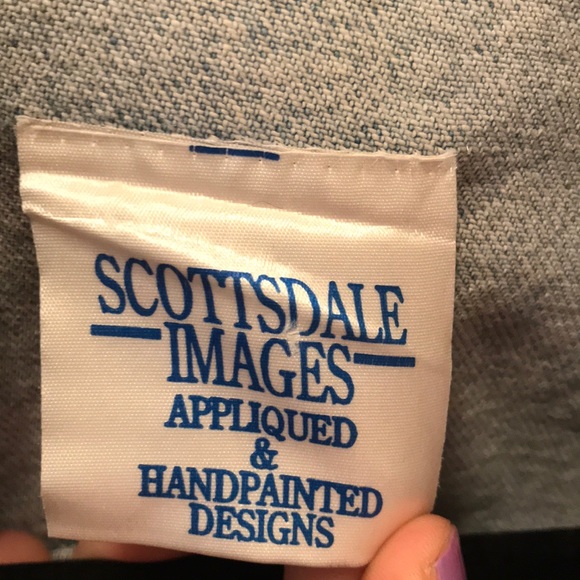 Scottsdale Images Route 66 Jean Jacket Vest - Picture 3 of 8